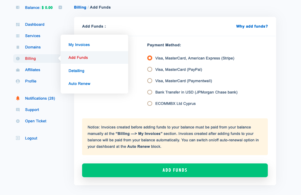 Auto-renew