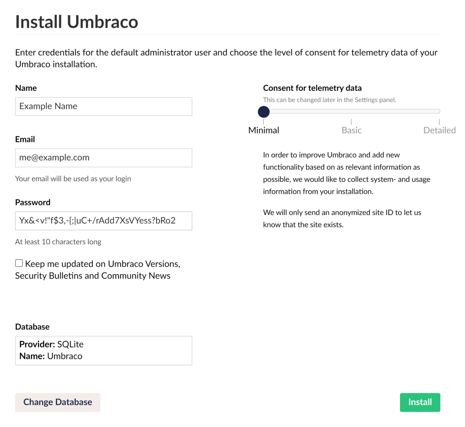 How to install Umbraco CMS on our hosting - Fozzy hosting knowledge base